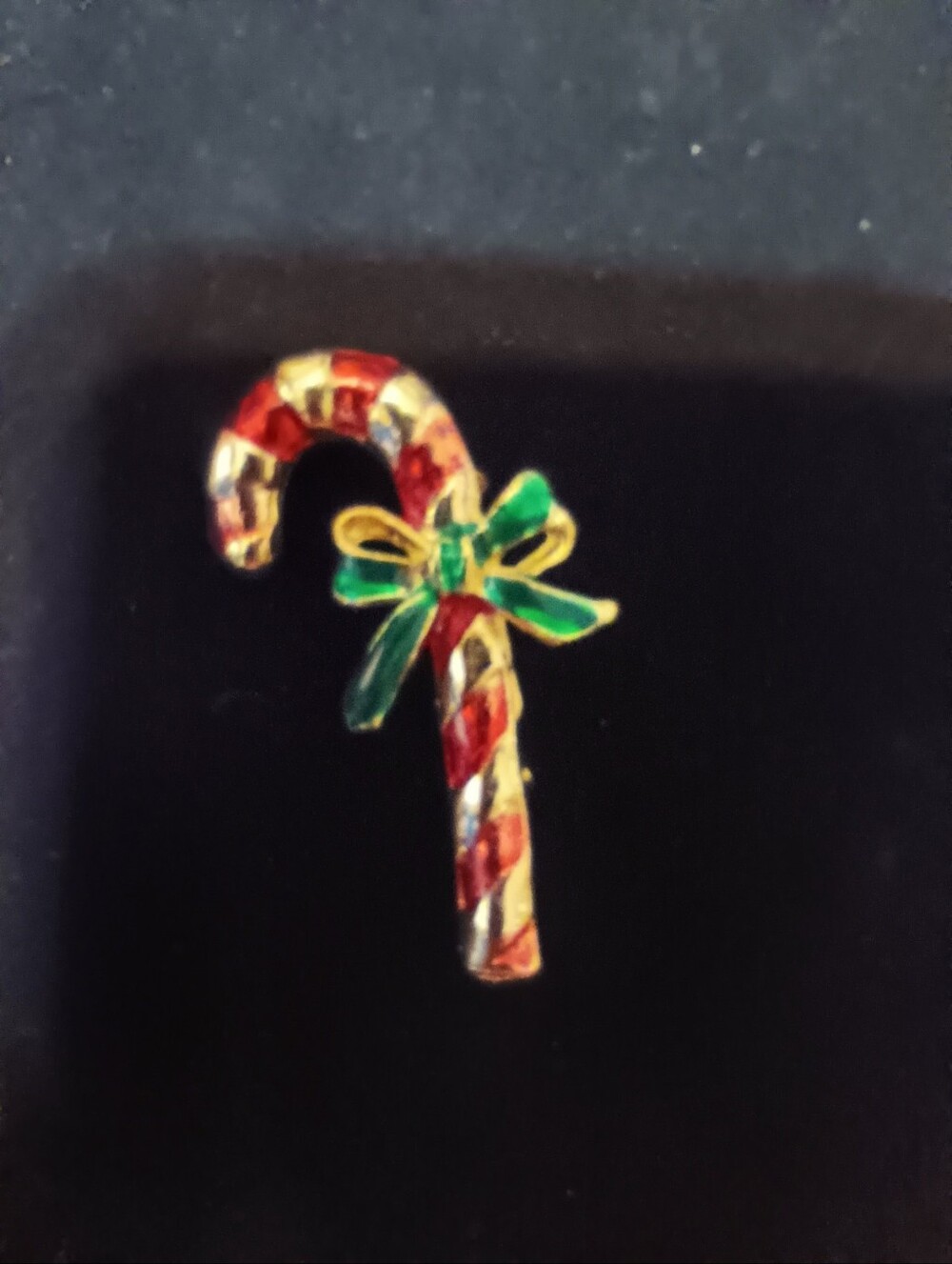 Vintage Candy Cane Pin